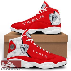 Tesla Big Logo Fashion Air Jordan 13 Shoes For Men And Women - Tesla Big Logo Air Jordan 13 For Men And Women Photo 4