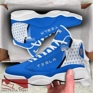 TESLA Big Logo Style Air Jordan 13 Shoes For Men And Women - TESLA Big Logo Air Jordan 13 For Men And Women Photo 2