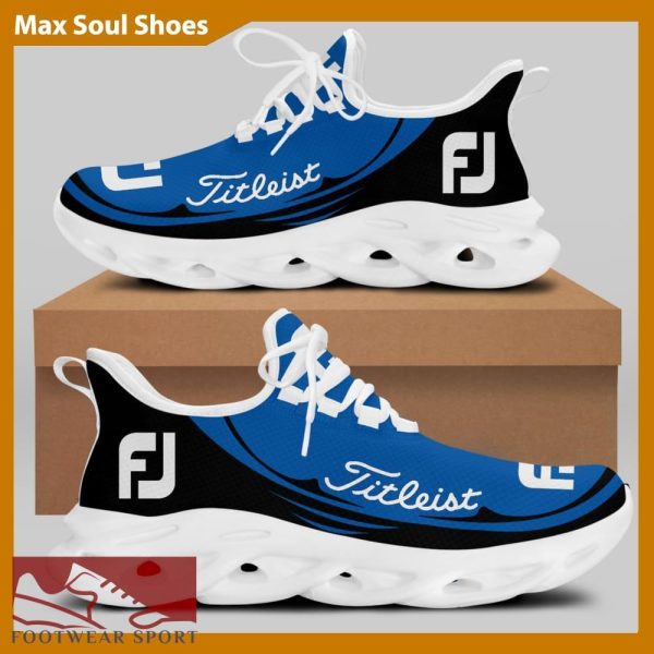 Titleist FJ Brand Chunky Shoes Casual Max Soul Sneakers Gift Men And Women - Titleist FJ Chunky Sneakers White Black Max Soul Shoes For Men And Women Photo 2