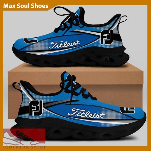 Titleist FJ Brand Chunky Shoes Comfort Max Soul Sneakers Gift Men And Women - Titleist FJ Chunky Sneakers White Black Max Soul Shoes For Men And Women Photo 1