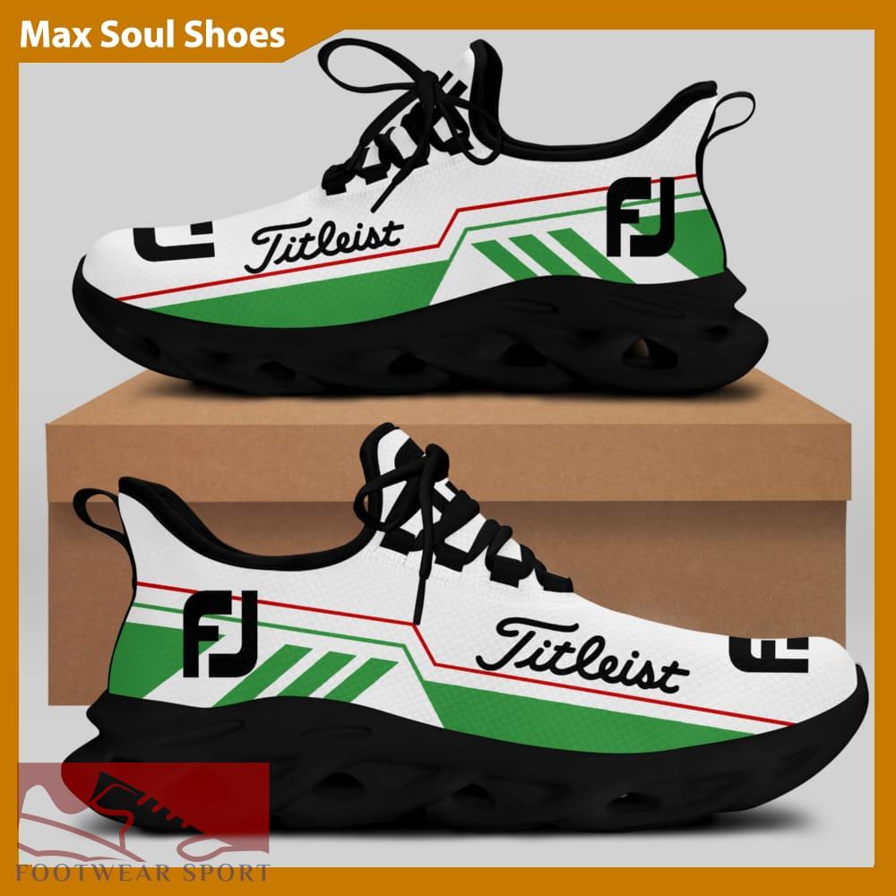 Titleist FJ Brand Chunky Shoes Contemporary Max Soul Sneakers Gift Men And Women - Titleist FJ Chunky Sneakers White Black Max Soul Shoes For Men And Women Photo 2