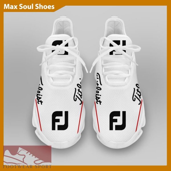 Titleist FJ Brand Chunky Shoes Contemporary Max Soul Sneakers Gift Men And Women - Titleist FJ Chunky Sneakers White Black Max Soul Shoes For Men And Women Photo 3