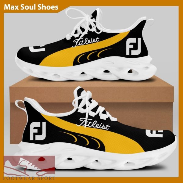 Titleist FJ Brand Chunky Shoes Culture Max Soul Sneakers Gift Men And Women - Titleist FJ Chunky Sneakers White Black Max Soul Shoes For Men And Women Photo 2