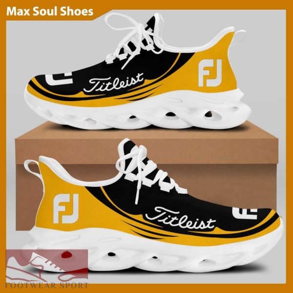 Titleist FJ Brand Chunky Shoes Distinctive Max Soul Sneakers Gift Men And Women - Titleist FJ Chunky Sneakers White Black Max Soul Shoes For Men And Women Photo 2