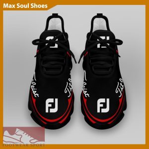 Titleist FJ Brand Chunky Shoes Edgy Max Soul Sneakers Gift Men And Women - Titleist FJ Chunky Sneakers White Black Max Soul Shoes For Men And Women Photo 4