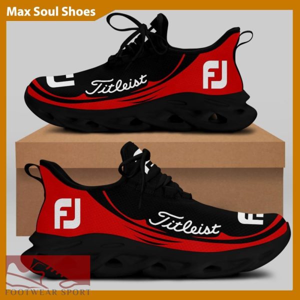 Titleist FJ Brand Chunky Shoes Edgy Max Soul Sneakers Gift Men And Women - Titleist FJ Chunky Sneakers White Black Max Soul Shoes For Men And Women Photo 1