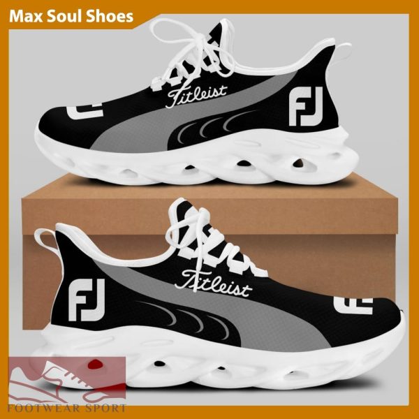 Titleist FJ Brand Chunky Shoes Elegance Max Soul Sneakers Gift Men And Women - Titleist FJ Chunky Sneakers White Black Max Soul Shoes For Men And Women Photo 2