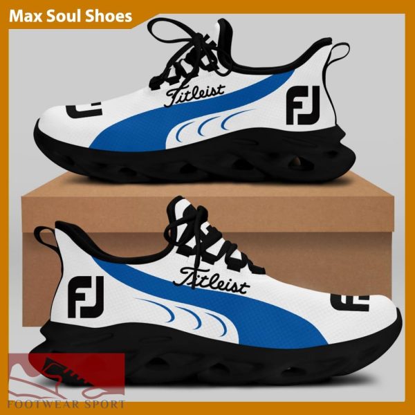 Titleist FJ Brand Chunky Shoes Explore Max Soul Sneakers Gift Men And Women - Titleist FJ Chunky Sneakers White Black Max Soul Shoes For Men And Women Photo 2