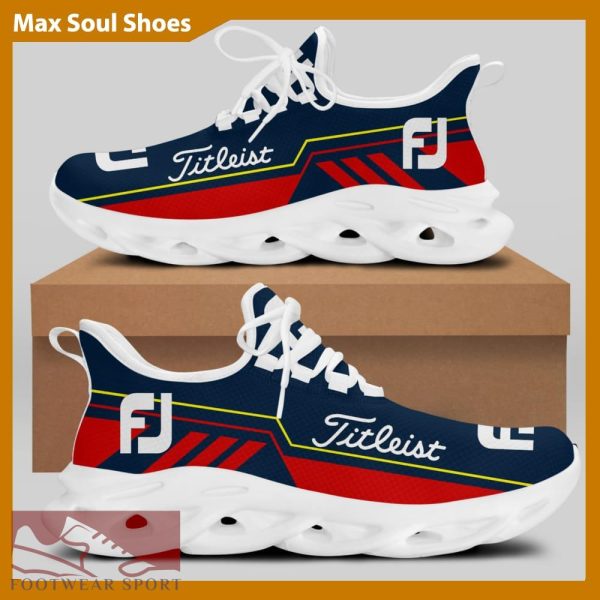 Titleist FJ Brand Chunky Shoes Expressive Max Soul Sneakers Gift Men And Women - Titleist FJ Chunky Sneakers White Black Max Soul Shoes For Men And Women Photo 2