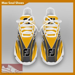 Titleist FJ Brand Chunky Shoes Fashion Max Soul Sneakers Gift Men And Women - Titleist FJ Chunky Sneakers White Black Max Soul Shoes For Men And Women Photo 3