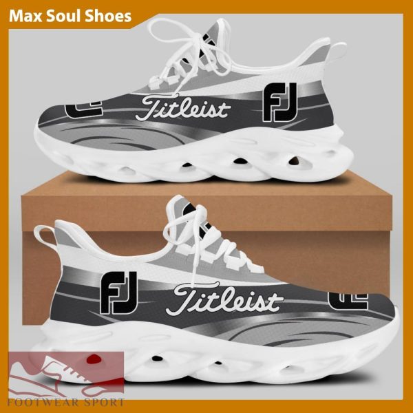 Titleist FJ Brand Chunky Shoes Footwear Max Soul Sneakers Gift Men And Women - Titleist FJ Chunky Sneakers White Black Max Soul Shoes For Men And Women Photo 2