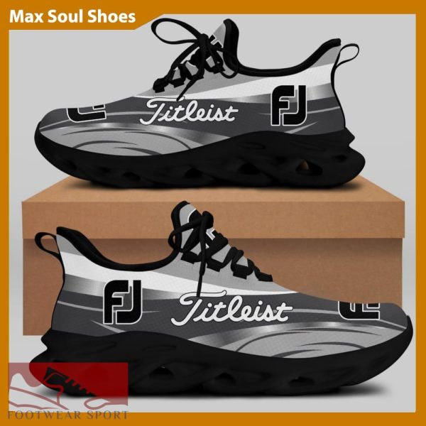 Titleist FJ Brand Chunky Shoes Footwear Max Soul Sneakers Gift Men And Women - Titleist FJ Chunky Sneakers White Black Max Soul Shoes For Men And Women Photo 1