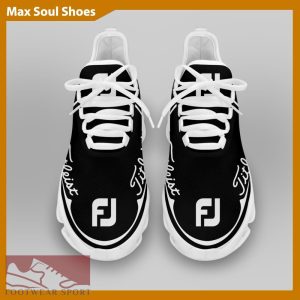 Titleist FJ Brand Chunky Shoes Fresh Max Soul Sneakers Gift Men And Women - Titleist FJ Chunky Sneakers White Black Max Soul Shoes For Men And Women Photo 3