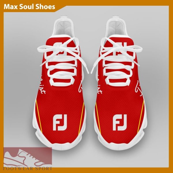Titleist FJ Brand Chunky Shoes Influence Max Soul Sneakers Gift Men And Women - Titleist FJ Chunky Sneakers White Black Max Soul Shoes For Men And Women Photo 3