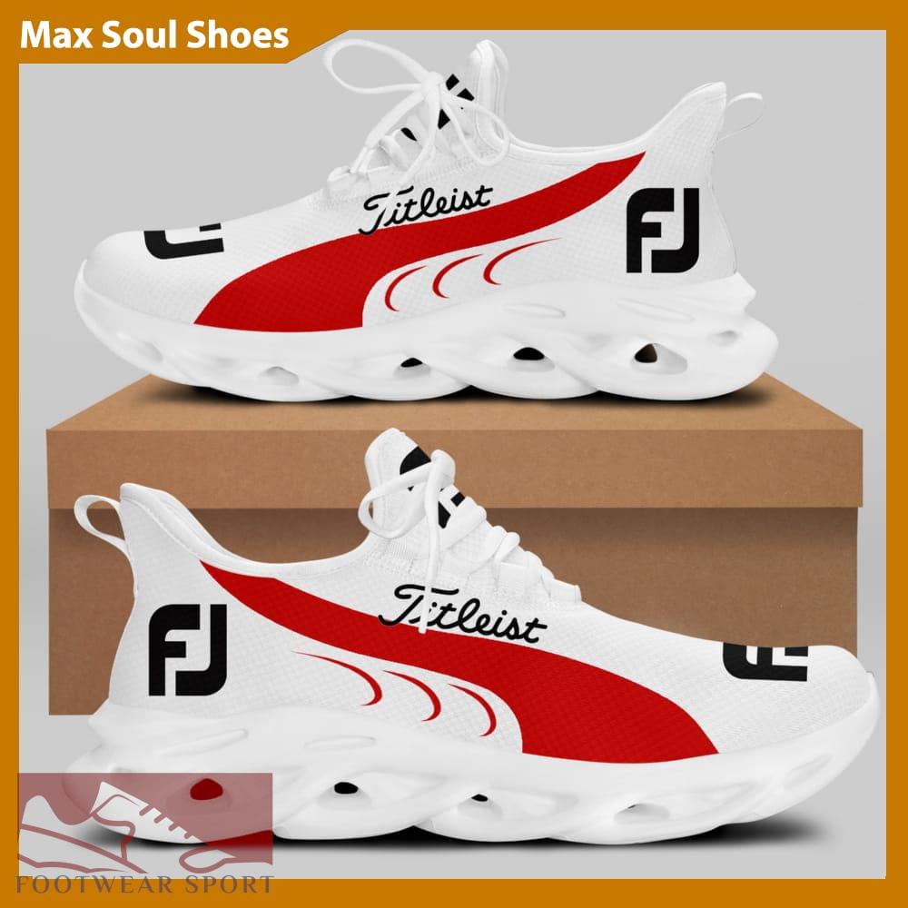 Titleist FJ Brand Chunky Shoes Innovative Max Soul Sneakers Gift Men And Women - Titleist FJ Chunky Sneakers White Black Max Soul Shoes For Men And Women Photo 1