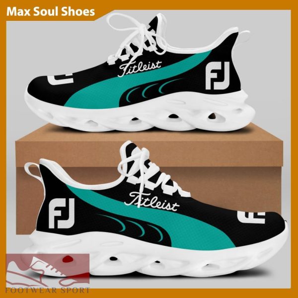 Titleist FJ Brand Chunky Shoes Sleek Max Soul Sneakers Gift Men And Women - Titleist FJ Chunky Sneakers White Black Max Soul Shoes For Men And Women Photo 2
