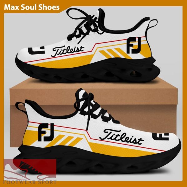 Titleist FJ Brand Chunky Shoes Statement Max Soul Sneakers Gift Men And Women - Titleist FJ Chunky Sneakers White Black Max Soul Shoes For Men And Women Photo 2