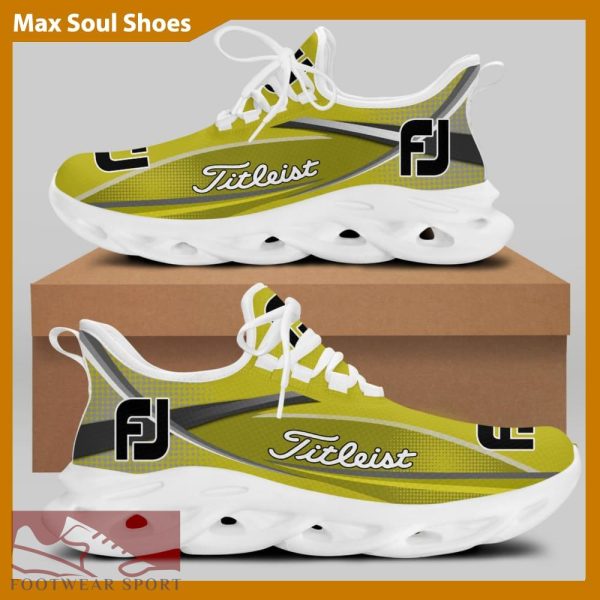 Titleist FJ Brand Chunky Shoes Streetwear Max Soul Sneakers Gift Men And Women - Titleist FJ Chunky Sneakers White Black Max Soul Shoes For Men And Women Photo 2