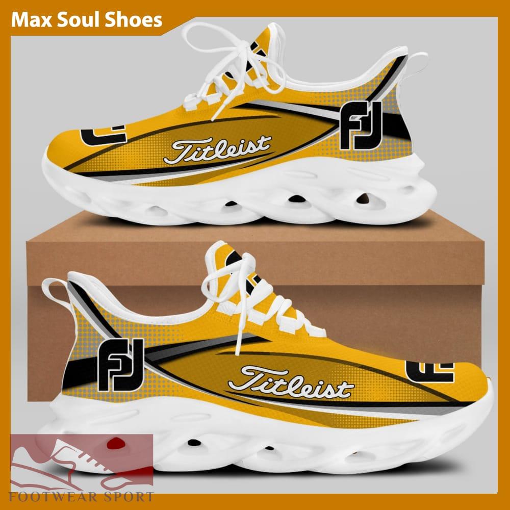 Titleist FJ Brand Chunky Shoes Trendy Max Soul Sneakers Gift Men And Women - Titleist FJ Chunky Sneakers White Black Max Soul Shoes For Men And Women Photo 2
