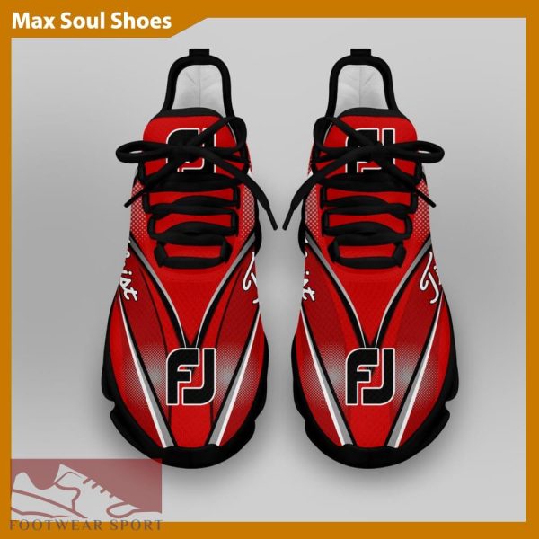Titleist FJ Brand Chunky Shoes Urban Max Soul Sneakers Gift Men And Women - Titleist FJ Chunky Sneakers White Black Max Soul Shoes For Men And Women Photo 4