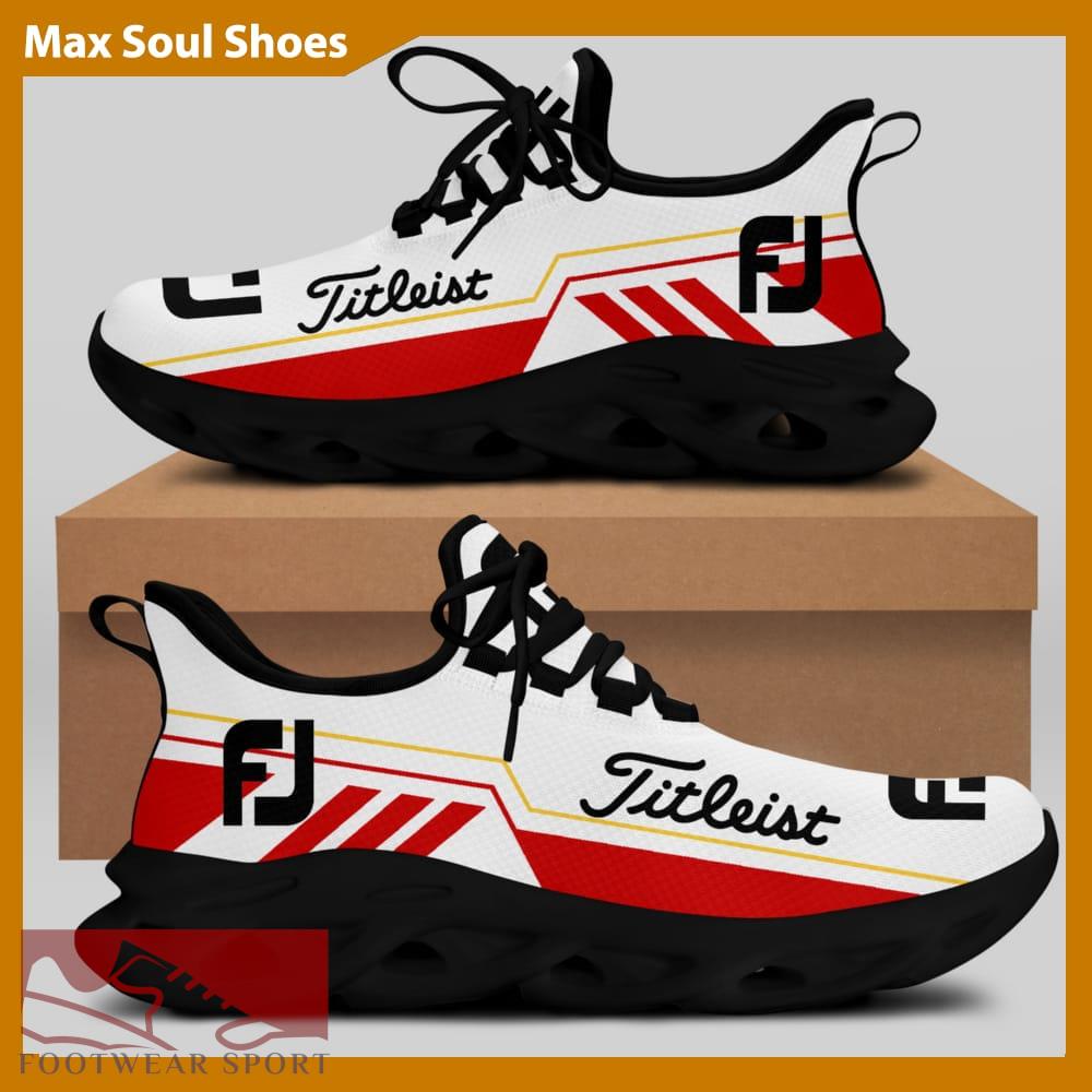 Titleist FJ Brand Chunky Shoes Versatile Max Soul Sneakers Gift Men And Women - Titleist FJ Chunky Sneakers White Black Max Soul Shoes For Men And Women Photo 2