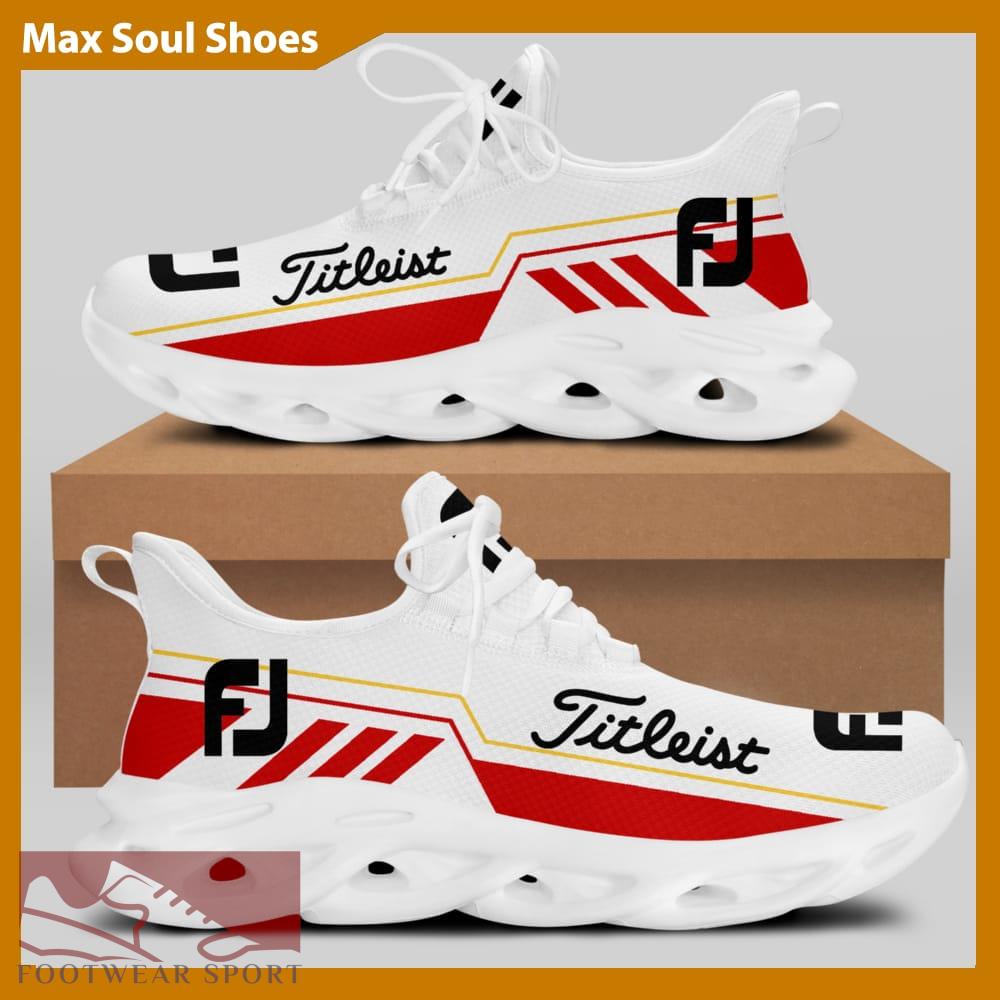 Titleist FJ Brand Chunky Shoes Versatile Max Soul Sneakers Gift Men And Women - Titleist FJ Chunky Sneakers White Black Max Soul Shoes For Men And Women Photo 1
