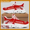 Toyota Racing Car Running Sneakers Emblematic Max Soul Shoes For Men And Women - Toyota Chunky Sneakers White Black Max Soul Shoes For Men And Women Photo 1