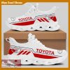 Toyota Racing Car Running Sneakers Graphic Max Soul Shoes For Men And Women - Toyota Chunky Sneakers White Black Max Soul Shoes For Men And Women Photo 1