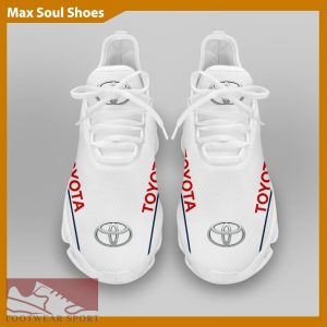 Toyota Racing Car Running Sneakers Graphic Max Soul Shoes For Men And Women - Toyota Chunky Sneakers White Black Max Soul Shoes For Men And Women Photo 3