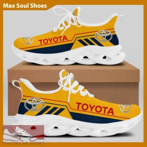 Toyota Racing Car Running Sneakers Iconography Max Soul Shoes For Men And Women - Toyota Chunky Sneakers White Black Max Soul Shoes For Men And Women Photo 2