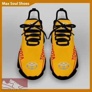 Toyota Racing Car Running Sneakers Iconography Max Soul Shoes For Men And Women - Toyota Chunky Sneakers White Black Max Soul Shoes For Men And Women Photo 4