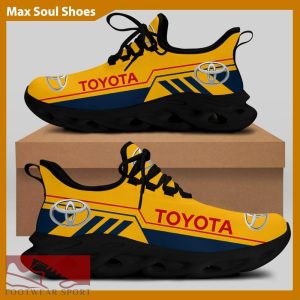 Toyota Racing Car Running Sneakers Iconography Max Soul Shoes For Men And Women - Toyota Chunky Sneakers White Black Max Soul Shoes For Men And Women Photo 1