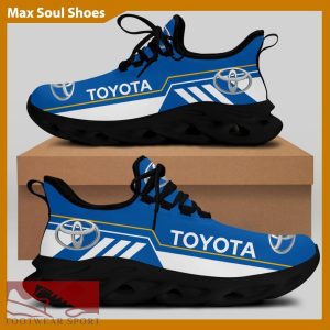 Toyota Racing Car Running Sneakers Insignia Max Soul Shoes For Men And Women - Toyota Chunky Sneakers White Black Max Soul Shoes For Men And Women Photo 2