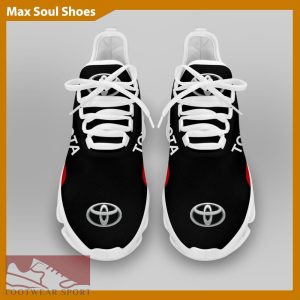 Toyota Racing Car Running Sneakers Mark Max Soul Shoes For Men And Women - Toyota Chunky Sneakers White Black Max Soul Shoes For Men And Women Photo 3