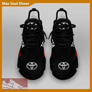 Toyota Racing Car Running Sneakers Mark Max Soul Shoes For Men And Women - Toyota Chunky Sneakers White Black Max Soul Shoes For Men And Women Photo 4