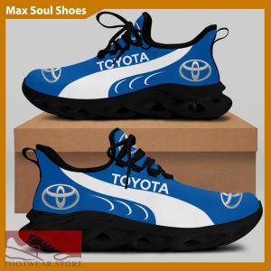 Toyota Racing Car Running Sneakers Monogram Max Soul Shoes For Men And Women - Toyota Chunky Sneakers White Black Max Soul Shoes For Men And Women Photo 2