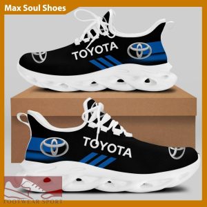 Toyota Racing Car Running Sneakers Symbol Max Soul Shoes For Men And Women - Toyota Chunky Sneakers White Black Max Soul Shoes For Men And Women Photo 2