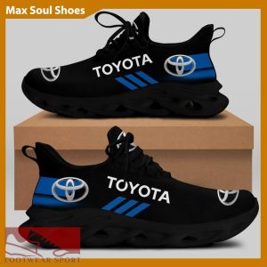 Toyota Racing Car Running Sneakers Symbol Max Soul Shoes For Men And Women - Toyota Chunky Sneakers White Black Max Soul Shoes For Men And Women Photo 1