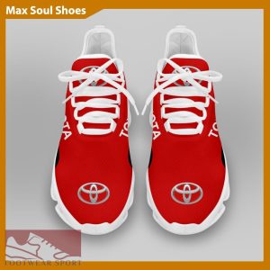 Toyota Racing Car Running Sneakers Visual Max Soul Shoes For Men And Women - Toyota Chunky Sneakers White Black Max Soul Shoes For Men And Women Photo 3