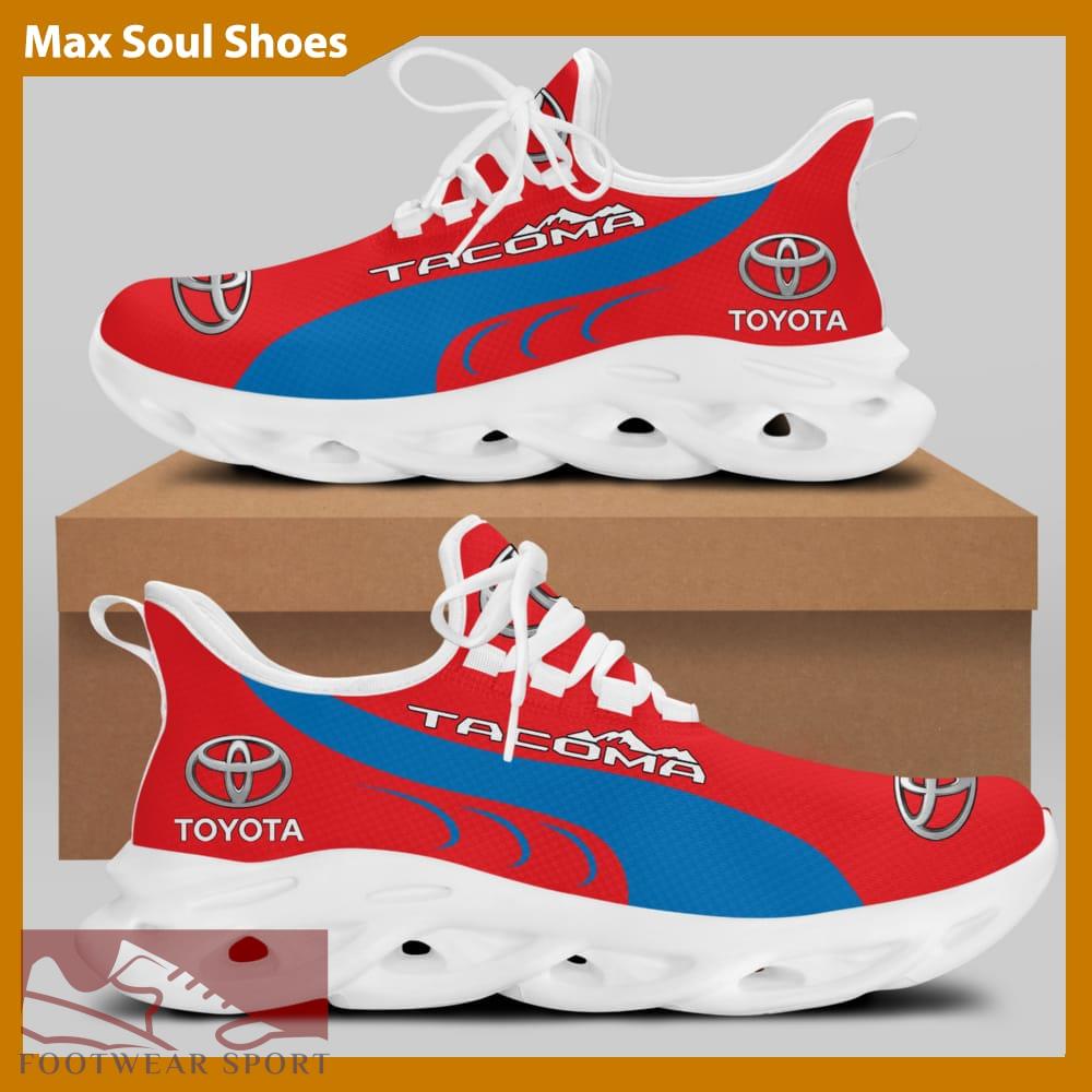 TOYOTA TACOMA Racing Car Running Sneakers Curate Max Soul Shoes For Men And Women - TOYOTA TACOMA Chunky Sneakers White Black Max Soul Shoes For Men And Women Photo 2