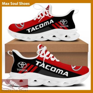 TOYOTA TACOMA Racing Car Running Sneakers Emblem Max Soul Shoes For Men And Women - TOYOTA TACOMA Chunky Sneakers White Black Max Soul Shoes For Men And Women Photo 2