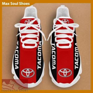 TOYOTA TACOMA Racing Car Running Sneakers Emblem Max Soul Shoes For Men And Women - TOYOTA TACOMA Chunky Sneakers White Black Max Soul Shoes For Men And Women Photo 4