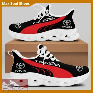 TOYOTA TACOMA Racing Car Running Sneakers Forward Max Soul Shoes For Men And Women - TOYOTA TACOMA Chunky Sneakers White Black Max Soul Shoes For Men And Women Photo 2
