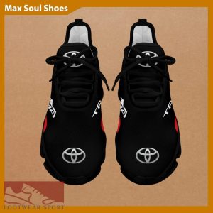 TOYOTA TACOMA Racing Car Running Sneakers Forward Max Soul Shoes For Men And Women - TOYOTA TACOMA Chunky Sneakers White Black Max Soul Shoes For Men And Women Photo 4