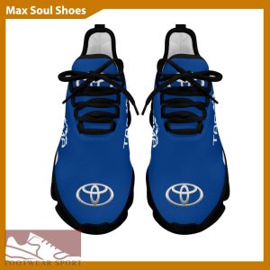 TOYOTA TACOMA Racing Car Running Sneakers Panache Max Soul Shoes For Men And Women - TOYOTA TACOMA Chunky Sneakers White Black Max Soul Shoes For Men And Women Photo 4
