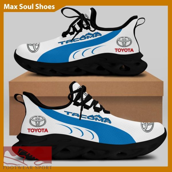 TOYOTA TACOMA Racing Car Running Sneakers Trendsetter Max Soul Shoes For Men And Women - TOYOTA TACOMA Chunky Sneakers White Black Max Soul Shoes For Men And Women Photo 2