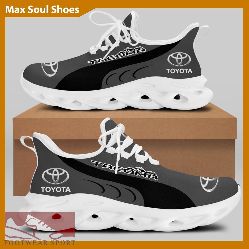 TOYOTA TACOMA Racing Car Running Sneakers Unconventional Max Soul Shoes For Men And Women - TOYOTA TACOMA Chunky Sneakers White Black Max Soul Shoes For Men And Women Photo 2