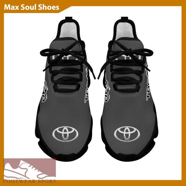 TOYOTA TACOMA Racing Car Running Sneakers Unconventional Max Soul Shoes For Men And Women - TOYOTA TACOMA Chunky Sneakers White Black Max Soul Shoes For Men And Women Photo 3