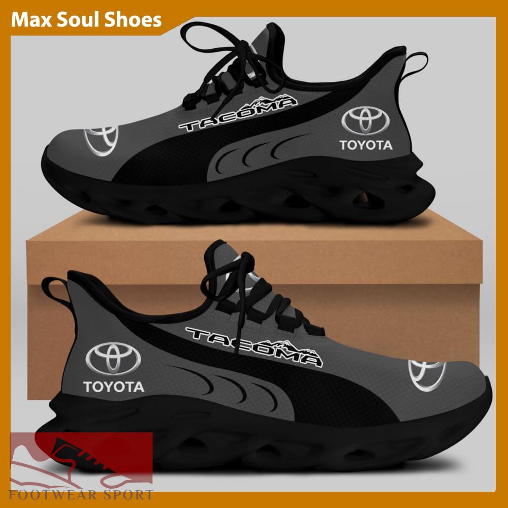 TOYOTA TACOMA Racing Car Running Sneakers Unconventional Max Soul Shoes For Men And Women - TOYOTA TACOMA Chunky Sneakers White Black Max Soul Shoes For Men And Women Photo 1
