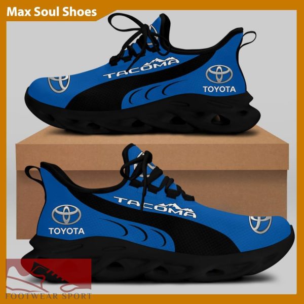 TOYOTA TACOMA Racing Car Running Sneakers Unveil Max Soul Shoes For Men And Women - TOYOTA TACOMA Chunky Sneakers White Black Max Soul Shoes For Men And Women Photo 1